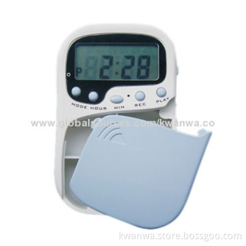2014 Shenzhen Latest Portable Digital Plastic Pill Box with Alarm Timer